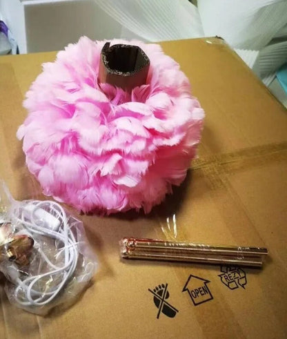 Lampe de chevet Plumes Douce
