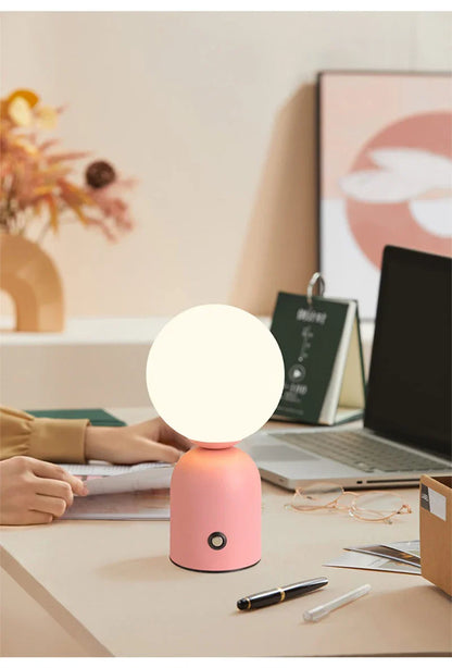Lampe de Chevet Nordique Tactile Rechargeable