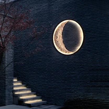 Lampe de chevet Murale Lune LED Moderne