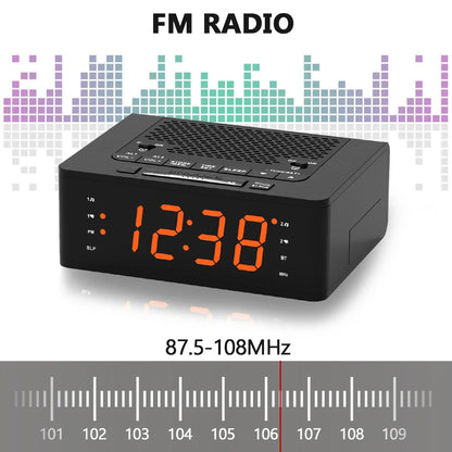 Radio réveil gros chiffres