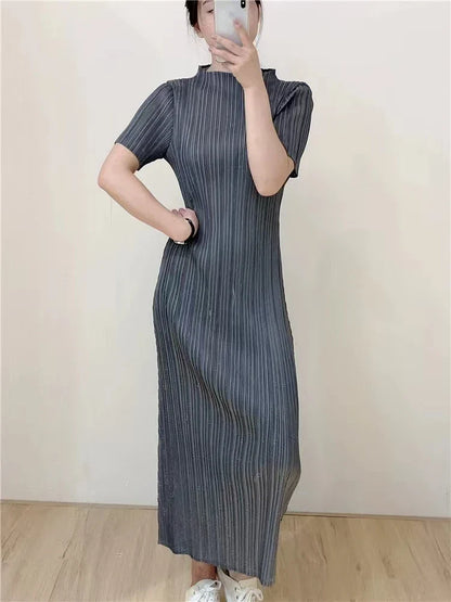 Robe plissée chic
