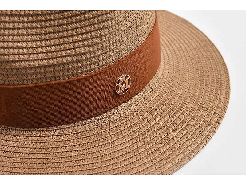 Chapeau Panama Classique Bande Contrastée – Milano