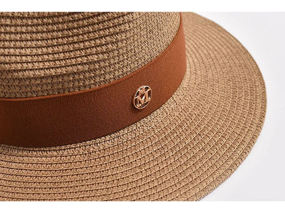Chapeau Panama Classique Bande Contrastée – Milano