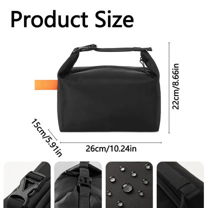 Sac Gamelle Noire (Pliable)