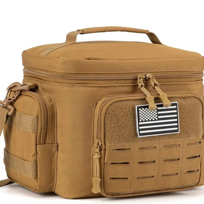 Sac Isotherme Repas Tactique Militaire Homme 13L (Khaki)