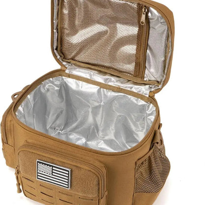 Sac Isotherme Repas Tactique Militaire Homme 13L (Khaki)