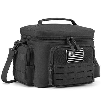 Sac Isotherme Repas Tactique Militaire Homme 13L (Noire)