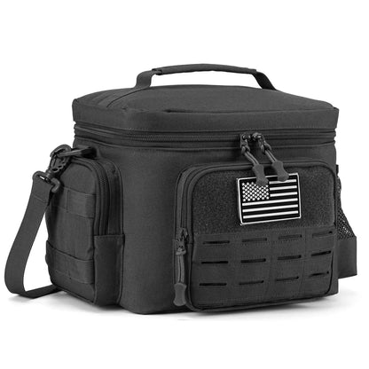 Sac Isotherme Repas Tactique Militaire Homme 13L (Noire)