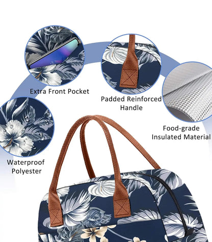 Sac Lunch Box Bleu 12 L