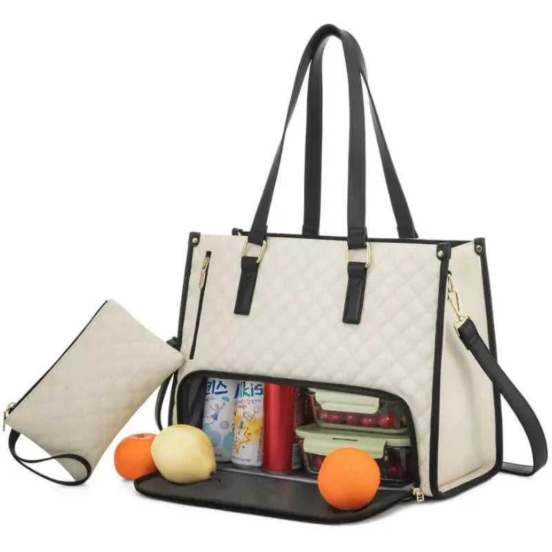 Sac Lunch Box Isotherme Double Compartiment Femme (Original)