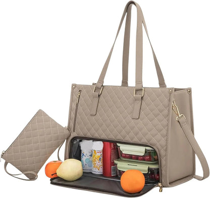 Sac Lunch Box Isotherme Repas Femme (Kaki)