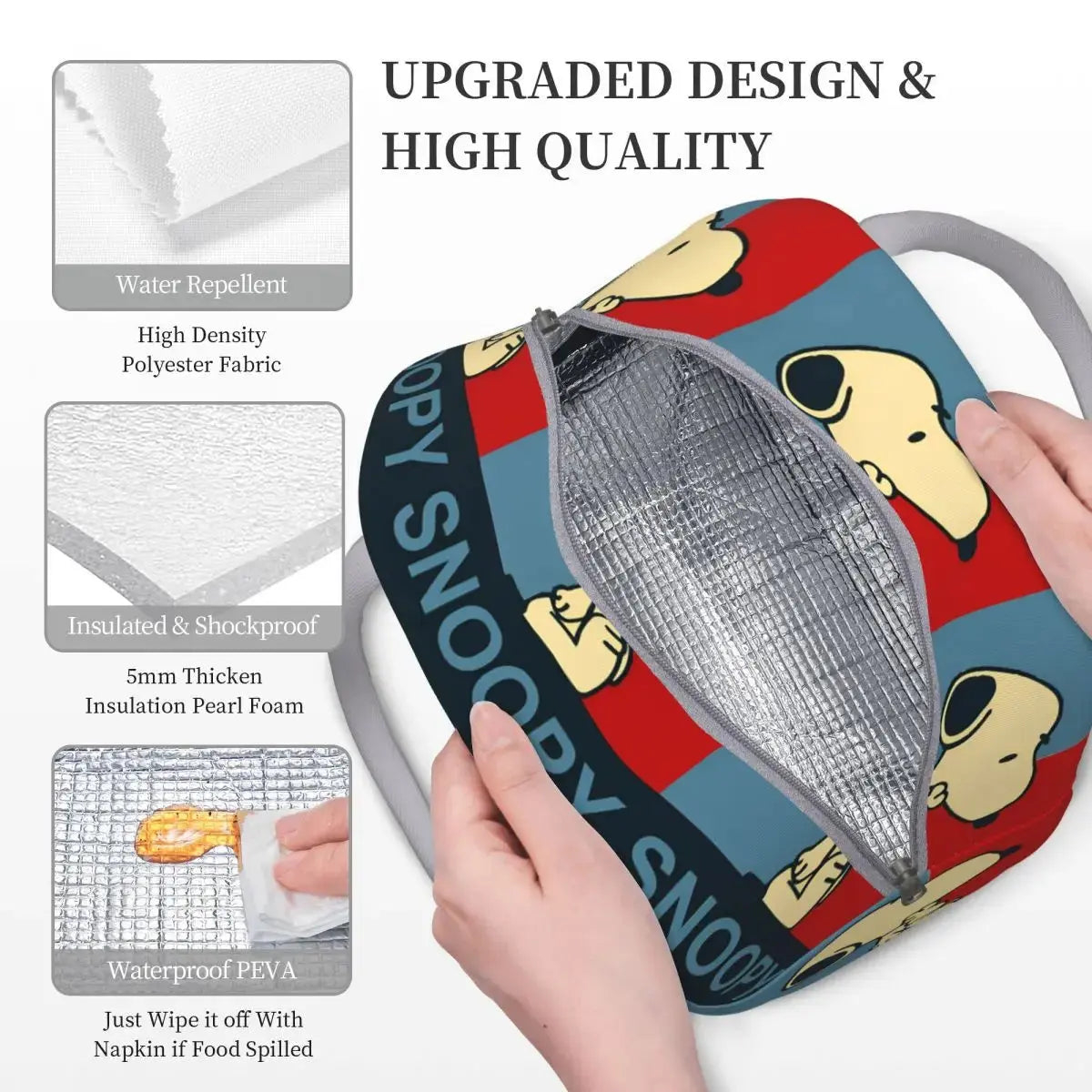 Sac Lunch Box Isotherme Snoopy