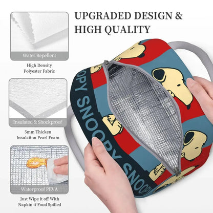 Sac Lunch Box Isotherme Snoopy