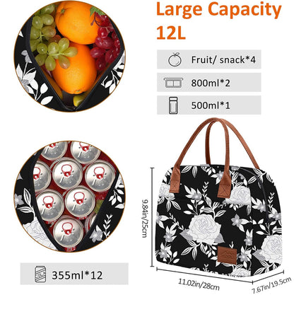 Sac Lunch Box Noir 12 L
