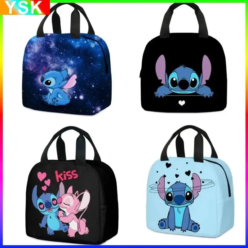 Sac Lunch Box Stitch Noir (Isotherme)