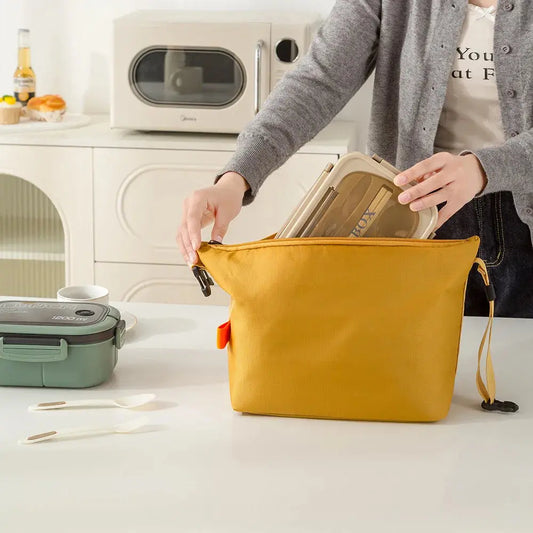 Sac Repas Isotherme Jaune Safran