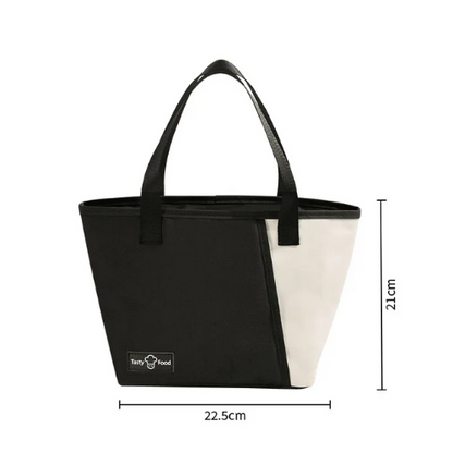 Lunch Bag Isotherme Noir à Main