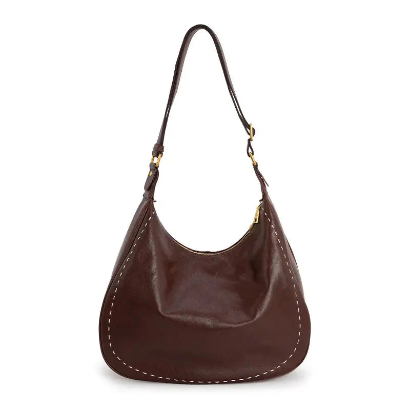 Sac cuir italien souple-Old Money