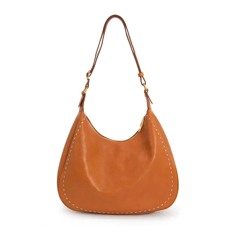 Sac cuir italien souple-Old Money