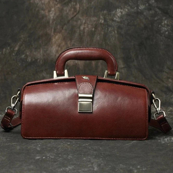 Sac cuir vintage italien