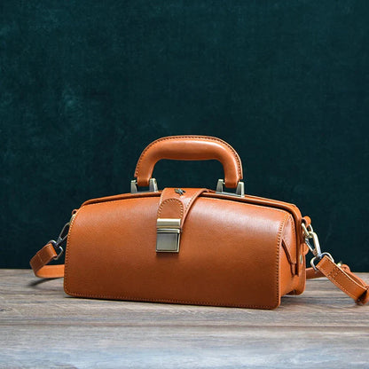 Sac cuir vintage italien