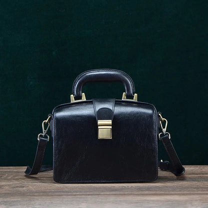 Sac cuir vintage italien