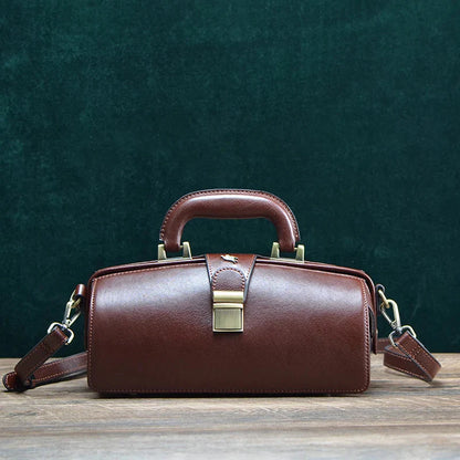 Sac cuir vintage italien-Old Money