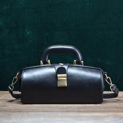 Sac cuir vintage italien-Old Money
