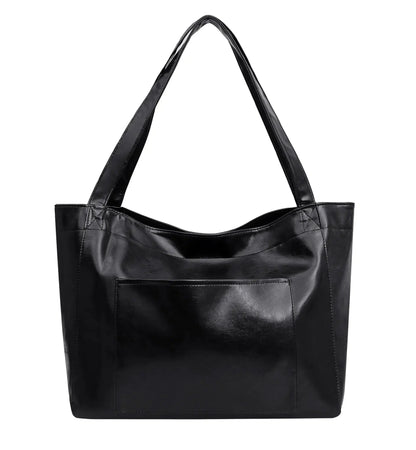 Sac fourre-tout souple cuir-Old Money