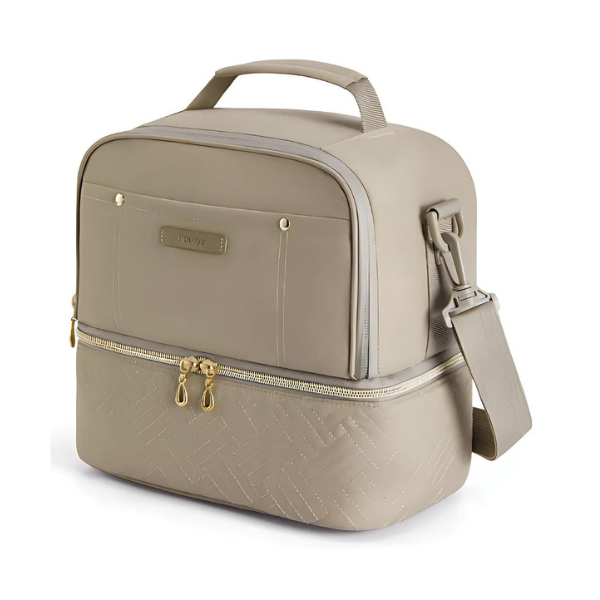 Sac Isotherme Kaki Double Compartiment