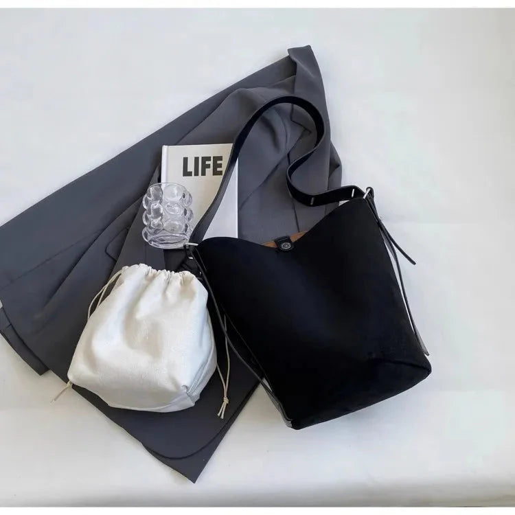 Sac paquetage cuir grainé-Old Money