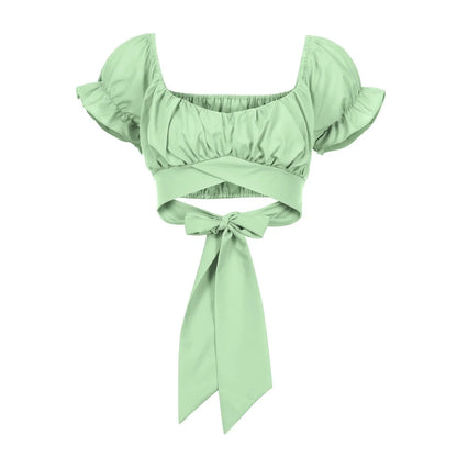 Crop tops vert