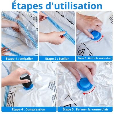 Sac de rangement sous vide - DrainAir-Sympa™