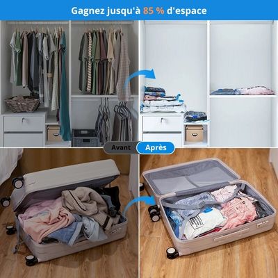 Sac de rangement sous vide - DrainAir-Sympa™