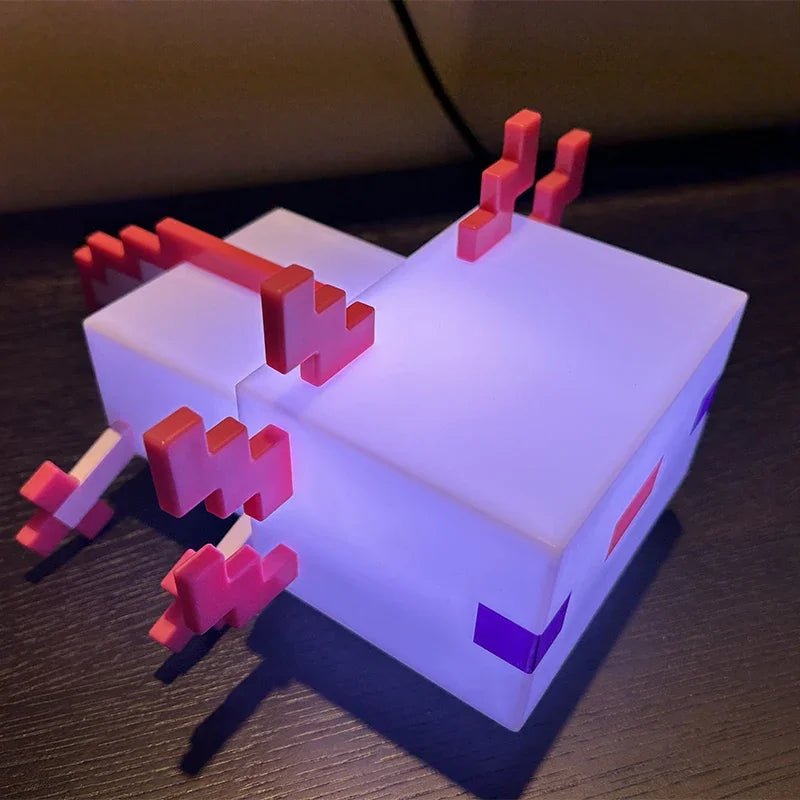 Lampe de Chevet Axolotl pour Enfant