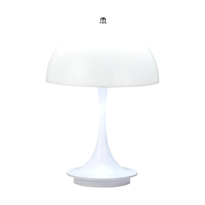 Mushroom table lamp PC luminous lampshade rechargeable desk lamp bedroom bedside decorative night light - lampechevetdesign.com