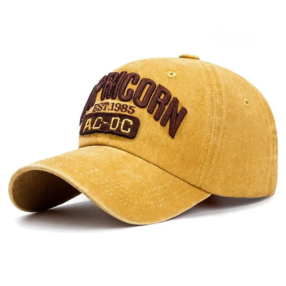 Casquette Baseball Unisexe Coton Vintage – Urban AC-DC