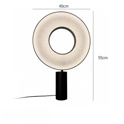 Lampe De Chevet En Tissu Design Rond