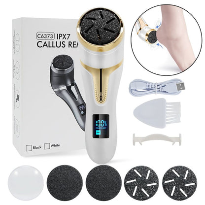 Râpe Électrique pour Pieds Aspirante