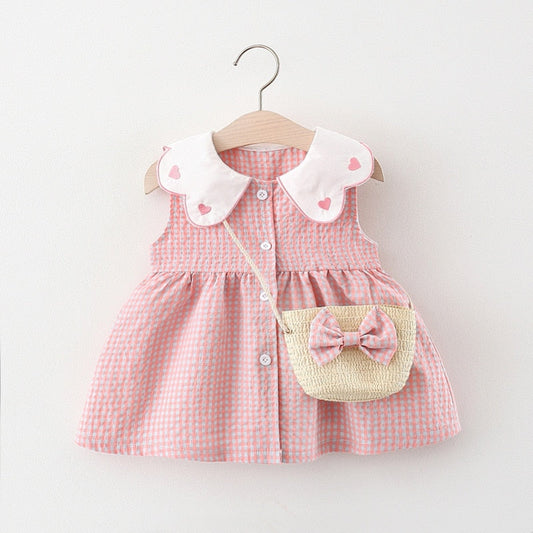 Ma Robe Princesse- Robe Princesse Bébé Col Festonné