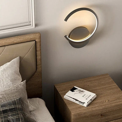 Lampe de chevet Murale Luxe en forme de C