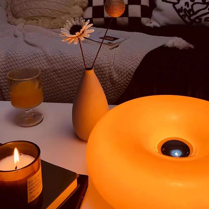 Lampe De Bureau Orange Style Bauhaus Avec Prise USB