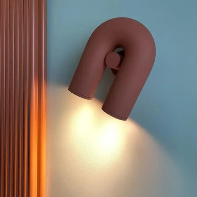 Lampe de chevet Murale en Forme de U Nordique