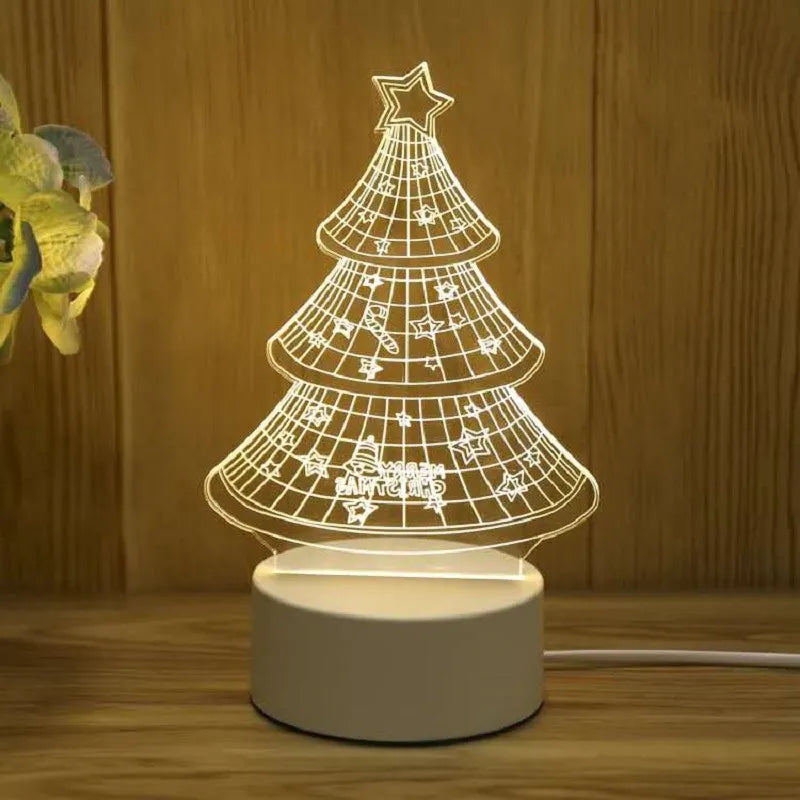 Lampe de chevet 3D Festive pour Enfants