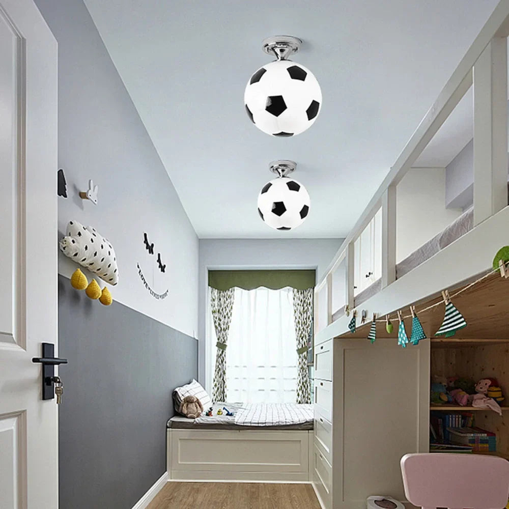 Lampe Plafonnier Ballon de Football LED pour Enfant
