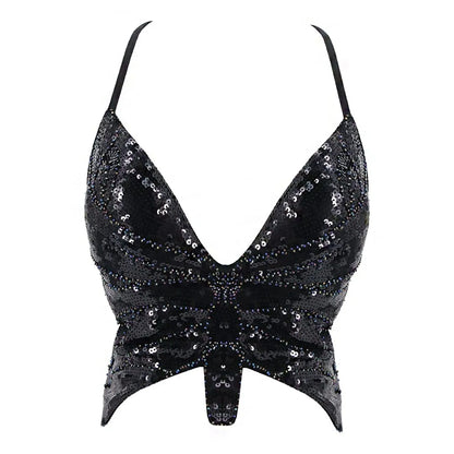 Papillon crop top