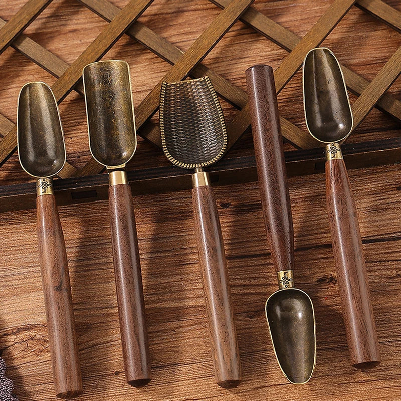 Cuillère à Thé Vintage en Bois