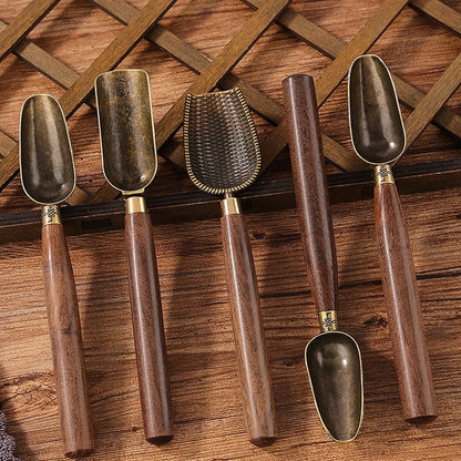 Cuillère à Thé Vintage en Bois