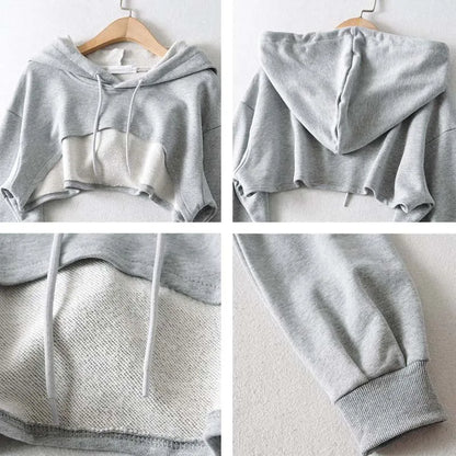 Sweat crop top