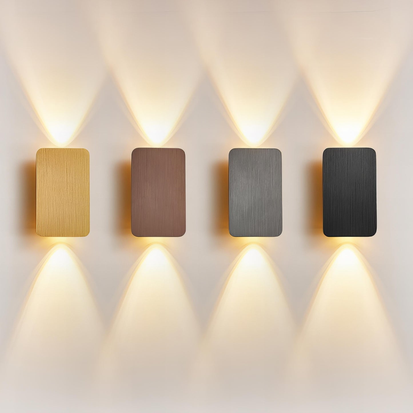 Applique Murale Rectangulaire Koda – Design Moderne et Réglable en Aluminium avec Lumière LED